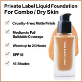 Private Label Foundation Sample Kit - privatelabelcos